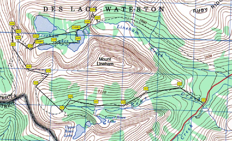 LinehamLakesTrail.JPG (244620 bytes)
